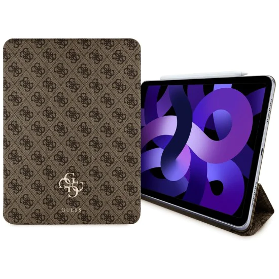 Калъф за таблет iPad Air 11 (2024) / Air 11 (2025) – Guess Magnetic 4G Big Logo (GUFC11RM24PS4SGW) – Кафяв