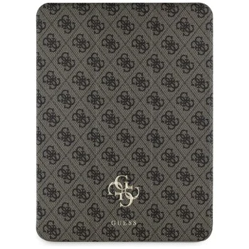 Калъф за iPad Air 13 (2024) - Guess Magnetic 4G Big Logo (GUFC13RM24PS4S4SGW) - Кафяв