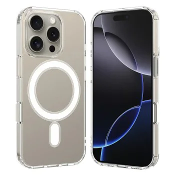 Калъф за iPhone 16 Pro Max - MagSafe Pro - Прозрачен