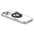 Аксесоар – Spigen Phone Ring Dual Pop MagSafe, с гъвкава дръжка за пръсти, двоен магнит, силикон – черен