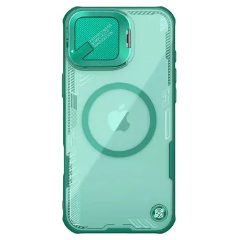 Калъф за iPhone 16 Plus - Nillkin Iceblade Prop Magnetic (без Camera Cutout) - Зелен