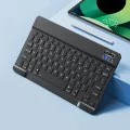 Techsuit - Безжична клавиатура (WK1) - за Android, Windows, iOS, Bluetooth, 3 нива на яркост, 7 цвята, Type-C - Черен