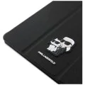 Калъф за iPad Air 13 (2024) - Karl Lagerfeld Saffiano Magnetic Saffiano Karl &Choupette (KLFC13RM24SAKCK) - Черен