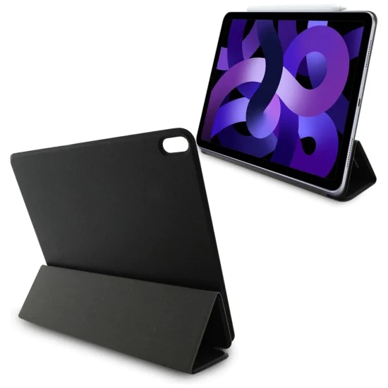 Калъф за iPad Air 13 (2024) - Karl Lagerfeld Saffiano Magnetic Saffiano Karl &Choupette (KLFC13RM24SAKCK) - Черен