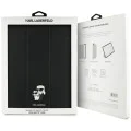 Калъф за iPad Air 13 (2024) - Karl Lagerfeld Saffiano Magnetic Saffiano Karl &Choupette (KLFC13RM24SAKCK) - Черен