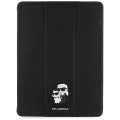 Калъф за iPad Air 13 (2024) - Karl Lagerfeld Saffiano Magnetic Saffiano Karl &Choupette (KLFC13RM24SAKCK) - Черен
