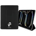 Калъф за iPad Pro 13 (2024) - Karl Lagerfeld Saffiano Magnetic Saffiano Karl &Choupette (KLFC13PM24SAKCK) - Черен