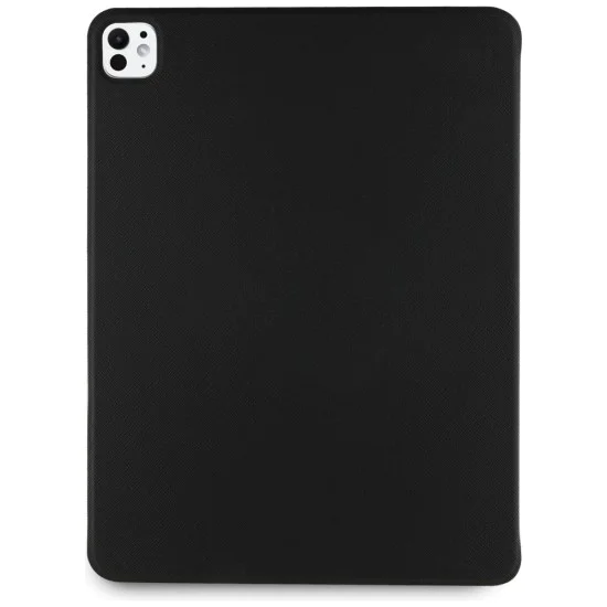 Калъф за iPad Pro 13 (2024) - Karl Lagerfeld Saffiano Magnetic Saffiano Karl &Choupette (KLFC13PM24SAKCK) - Черен