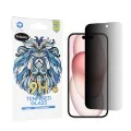 Протектор за iPhone 15 - Lito - 2.5D Classic Glass - Privacy