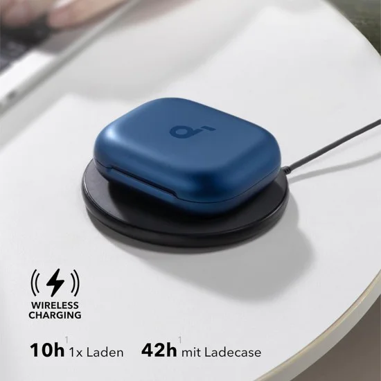 Аксесоар - Anker - Безжични слушалки SoundCore AeroFit 2 (A3874G31) - Син