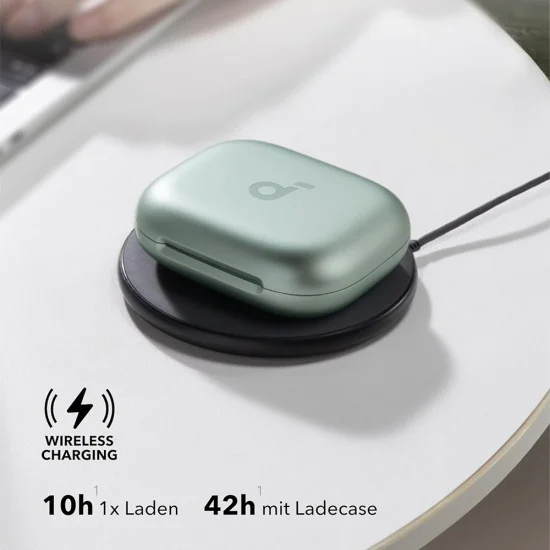 Аксесоар - Anker - Безжични слушалки SoundCore AeroFit 2 (A3874G61) - Зелен