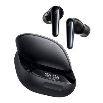 Безжични слушалки A3954GF1 – Anker SoundCore Liberty 4 Pro NC, Bluetooth 5.3, ANC, Hi-Res, LDAC, TWS – лъскаво черно