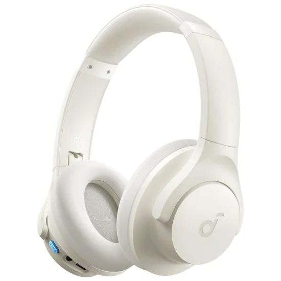 Безжични слушалки A3005G21 – Anker SoundCore Life Q11, True Wireless, Bluetooth, Over-Ear, Hi-Res, BassUp – бели