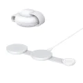 Зарядно MagSafe за Apple Phone/Pods/Watch, 15W - Anker (B25M8H21) - Бяло
