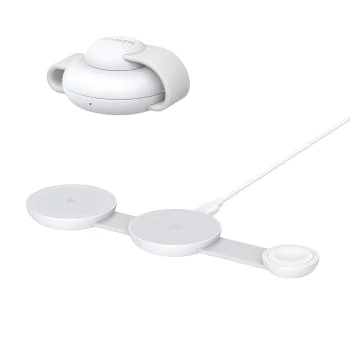 Зарядно MagSafe за Apple Phone/Pods/Watch, 15W - Anker (B25M8H21) - Бяло