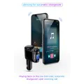 Bluetooth предавател за кола, зарядно за кола - Baseus (CCHC000001) - черен