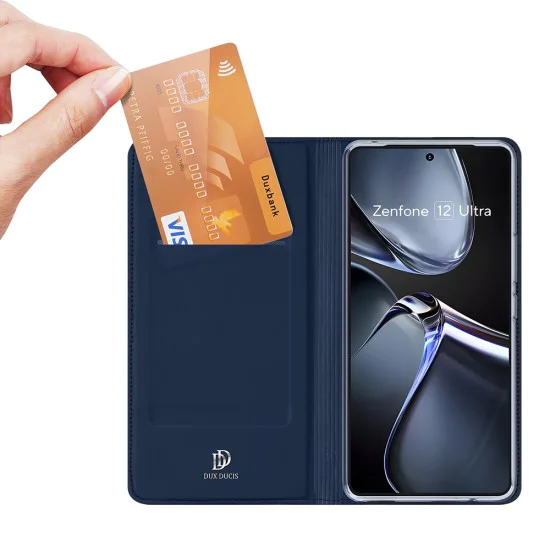 Калъф за Asus Zenfone 12 Ultra - Guide Leader - Skin Pro - Черен
