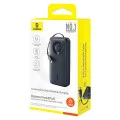 Baseus - Външна батерия Free2Pull (P10073700123-00) - с прибиращ се USB-C кабел, Type-C, дисплей, 20000mAh, 65W, 0.7 м - Черна