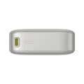 Baseus - Външна батерия Free2Pull (P10073700843-00) - с прибиращ се USB-C кабел, Type-C, дисплей, 20000mAh, 65W, 0.7 м - сива