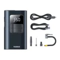 Baseus - Компресор за кола PrimeTrip VA1 (C11169001121-00) - Жичен и безжичен, с фенерче, 6000mAh, Външна батерия, 75W - Черен
