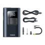 Baseus - Компресор за кола PrimeTrip VA1 (C11169001121-00) - Жичен и безжичен, с фенерче, 6000mAh, Външна батерия, 75W - Черен