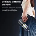 Прахосмукачка за кола – Baseus AT C30476600121-00 – безжична, 5000Pa, 45W, 4000mAh, LED, T-shape, 54000RPM – Черен