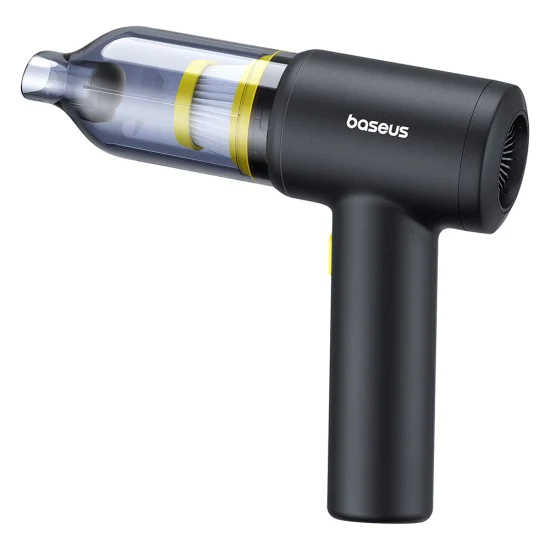 Прахосмукачка за кола – Baseus AT C30476600121-00 – безжична, 5000Pa, 45W, 4000mAh, LED, T-shape, 54000RPM – Черен