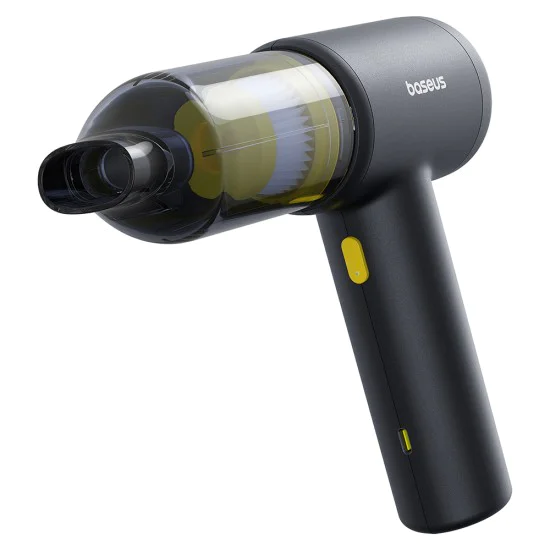 Прахосмукачка за кола – Baseus AT C30476600121-00 – безжична, 5000Pa, 45W, 4000mAh, LED, T-shape, 54000RPM – Черен