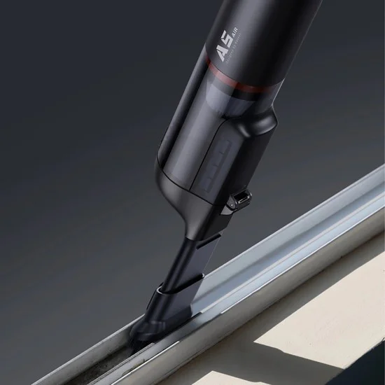 Прахосмукачка за кола – Baseus A5 Air C30459500111-02 – безжична, 12000Pa, 90W, 80000RPM, 2000mAh, Eco Mode, 65dB, AI – Черен
