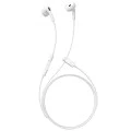 Слушалки – Baseus Encok CZ19 – Type-C, 13 мм драйвери, 60° полу-in-ear, всепосочен микрофон – Бял