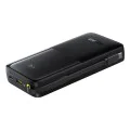 Baseus - Power Bank Bipow 2 (P10077101113-01) - с вграден USB-C кабел, Type-C, USB, Smart Display, 20000mAh, 20W - Черен