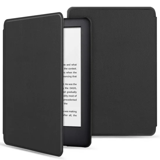 eReader Cover Kindle Paperwhite 5 – Techsuit SmartCover – черен