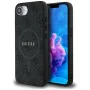 Калъф за iPhone 16e - Guess - 4G Ring Classic Logo MagSafe (GUHMPSE4G4GFRK) - Черен