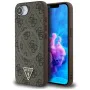 Калъф за iPhone 16e - Guess - 4G Ring Triangle Logo MagSafe (GUHMPSE4P4TDPW) - Кафяв