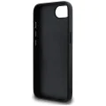 Калъф за iPhone 16e - Guess - Hardcase 4G Grained Big and Classic Logo (GUHCPSE4PGT4MBK) - Черен