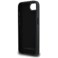 Калъф за iPhone 16e - Karl Lagerfeld - Hardcase Glitter Fixed (KLHCPSE4PFGKCPS) - Silver Karl&Choupette Head
