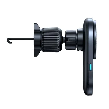 Безжична стойка PrimeTrip VC1 Pro (C40169009123-00) за вентилация - Baseus - Type-C, 15W, Qi2, с охлаждащ вентилатор - Черно