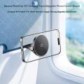 Baseus - Стойка за кола PrimeTrip VX1 Versatile (C4016900C123-00) - за пътуване, магнитна, ултратънка, сгъваема - черна