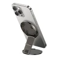 Baseus - Стойка за кола PrimeTrip VX1 Versatile (C4016900C123-00) - за пътуване, магнитна, ултратънка, сгъваема - черна