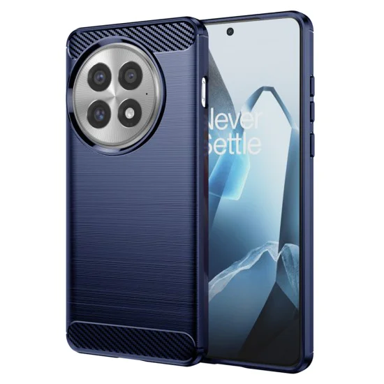 Калъф за OnePlus 13 - Carbon Silicone - Blue