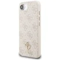 Калъф за iPhone 16e - Guess - Hardcase 4G Classic MagSafe (GUHMPSE4P4SM4MP) - Розов
