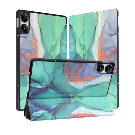 Калъф за Xiaomi Redmi Pad Pro / Poco Pad - FoldPro - Green Time