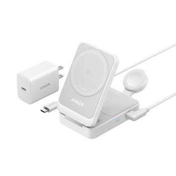 Apple 15W + зарядно и Type-C кабел - Anker (B2557321) - бял