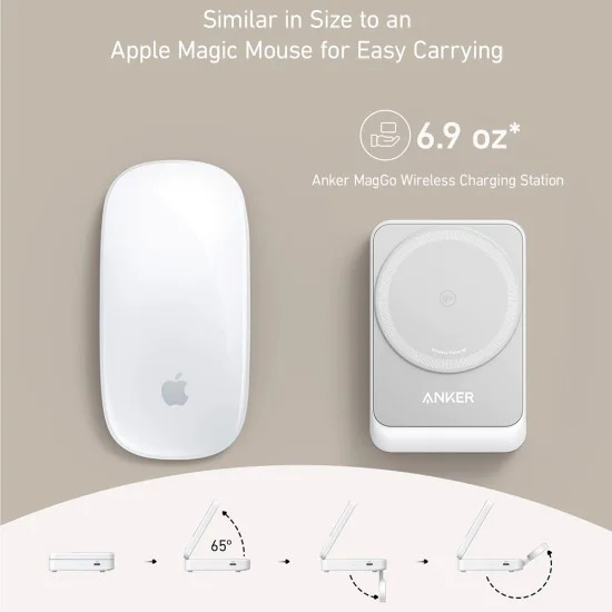 Apple 15W + зарядно и Type-C кабел - Anker (B2557321) - бял