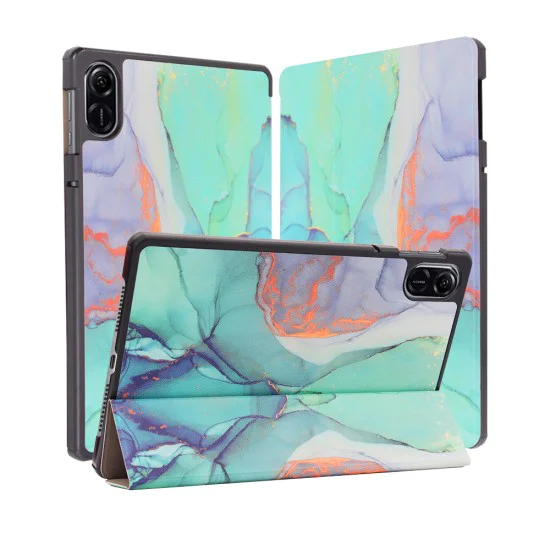 Калъф за Honor Pad X9 / X8 Pro - FoldPro - Green Time