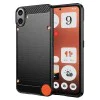 Калъф за Nothing CMF Phone 1 - въглероден силикон - черен