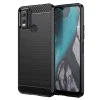 Калъф за Nokia C22 - Carbon Silicone - Черен