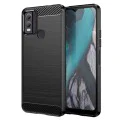 Калъф за Nokia C22 - Carbon Silicone - Черен