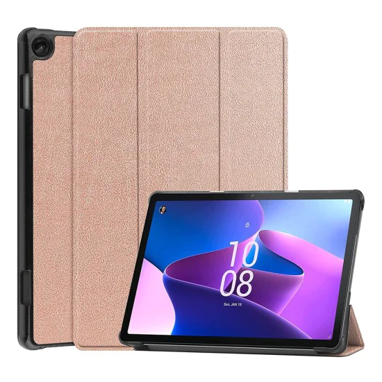 Калъф за Lenovo Tab M10 3rd Gen (TB328FU/TB328XU) - FoldPro - розово злато