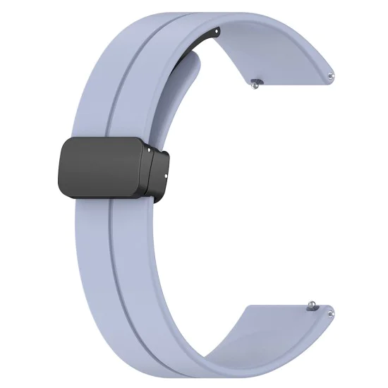 Каишка за Huawei Watch GT 4 (41 мм)/W1/Honor Watch S1/Garmin Venu 2S/Vivoactive 4S - Techsuit - Каишка за часовник 18 мм (W011) - Светло Син